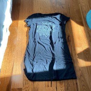 Life is Good Lotus Flower t shirt dress